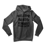 Feminist Social Matrix Gray Hoodie