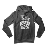 Don't Tread On Me White Snake Hoodie