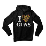 I Love Guns Hoodie