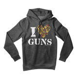 I Love Guns Hoodie