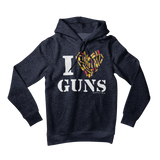 I Love Guns Hoodie