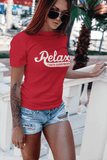 Relax White Tee