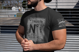 Trust No 1 In The Media Gray Mens Tee