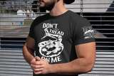 Dont Tread on Me White Snake Mens Tee