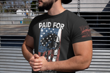 Paid For With Blood Mens Tee