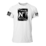 Trust No One In The Media Black Mens Tee