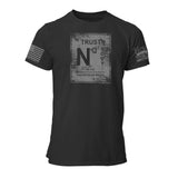 Trust No 1 In The Media Gray Mens Tee